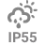 Stopnja zaščite IP55